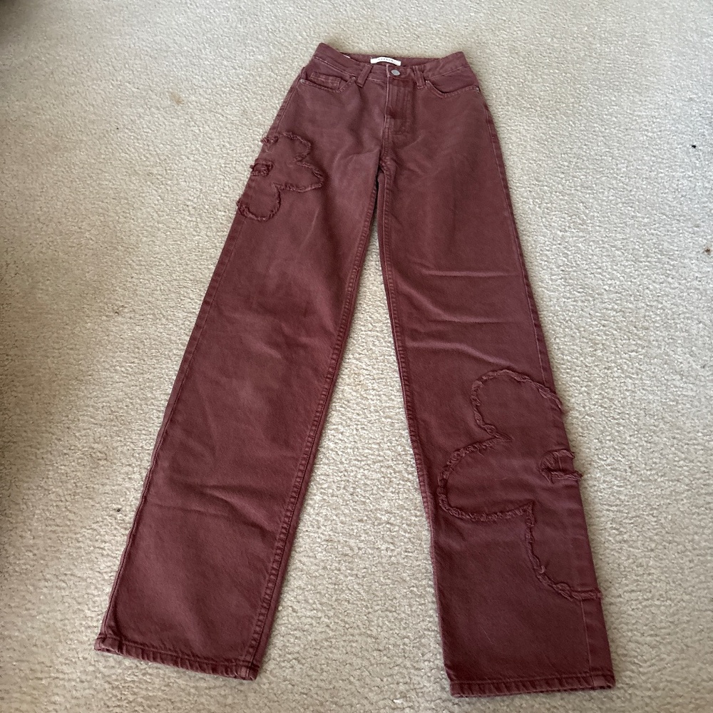 Brown pacsun 90’s boyfriend style Jeans size 22